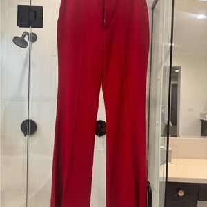 A.L.C. Women's Vibrant Red Dress Pants